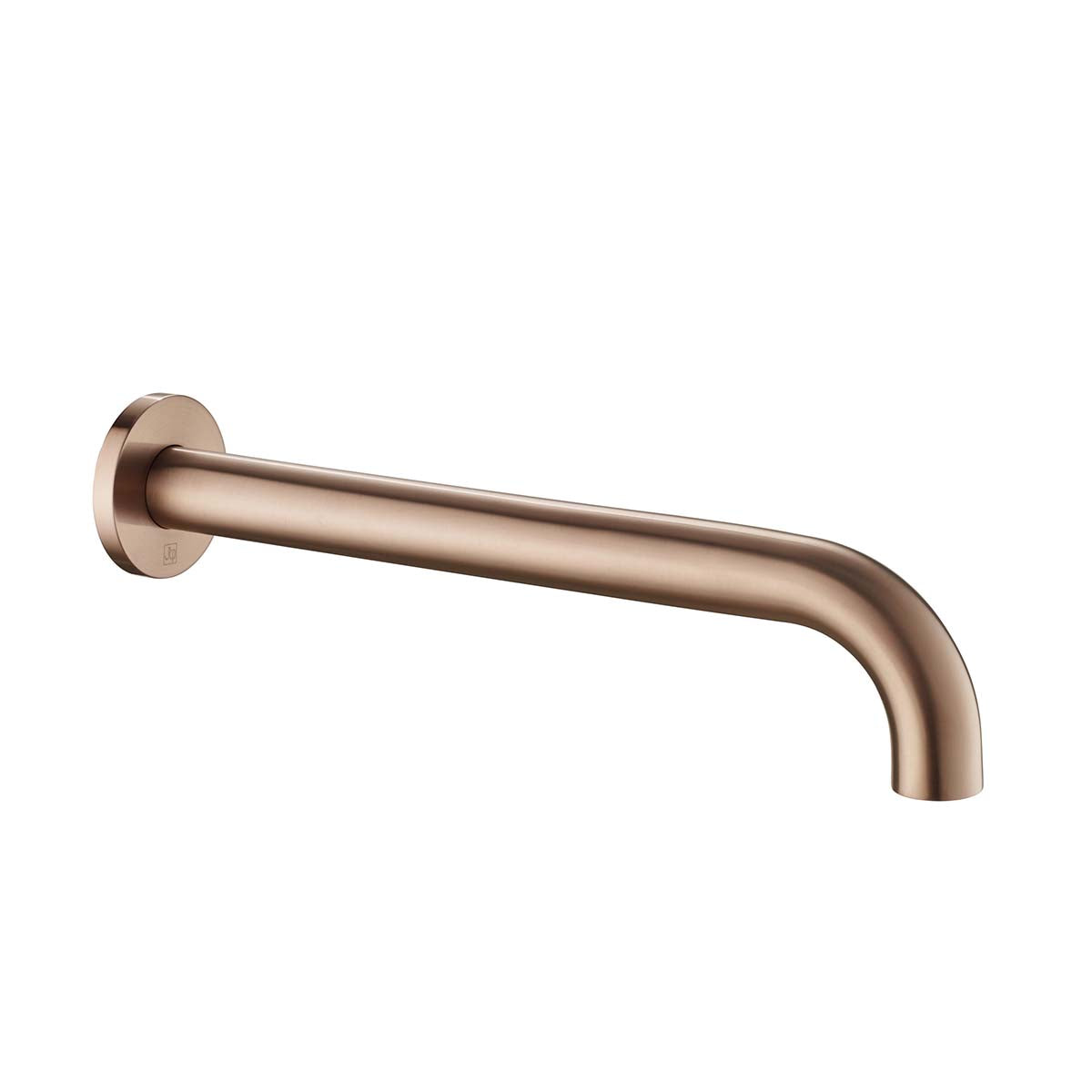 single function shower head - brushed bronze