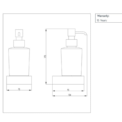 soap dispenser wall mounted