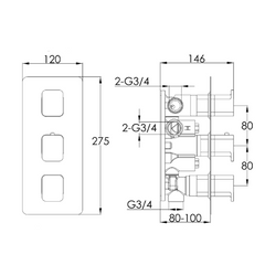 shower temperature control valve