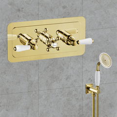 concealed thermostatic shower valve