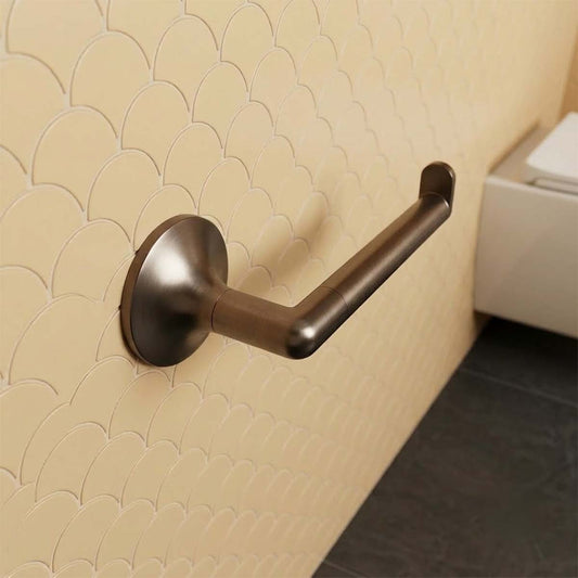toilet paper roll holder brushed bronze 