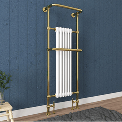 traditional radiator hanging towel rail