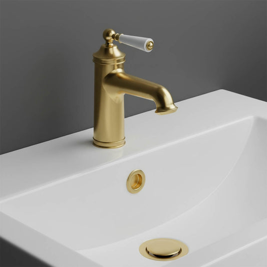 traditional lever basin mixer tap
