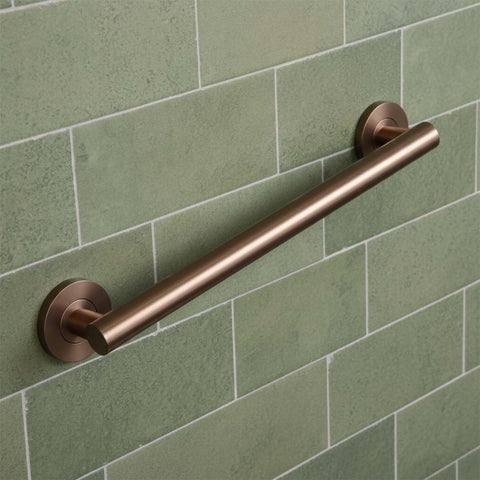 bronze grab bar