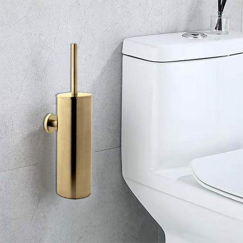 wall_mounted_gold_toilet_brush_holder_set_gold_bathroom