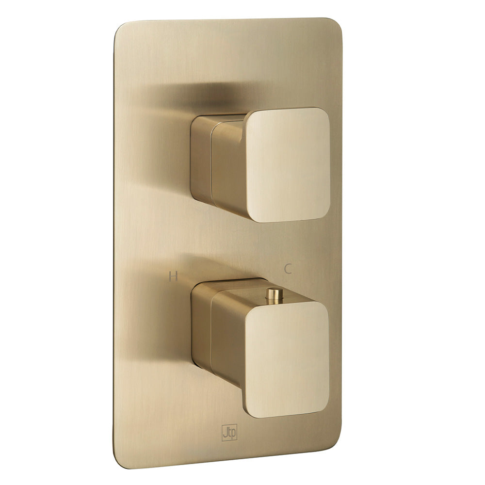 gold concealed shower valve