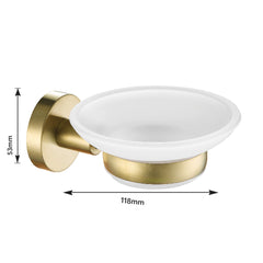 gold soap holder