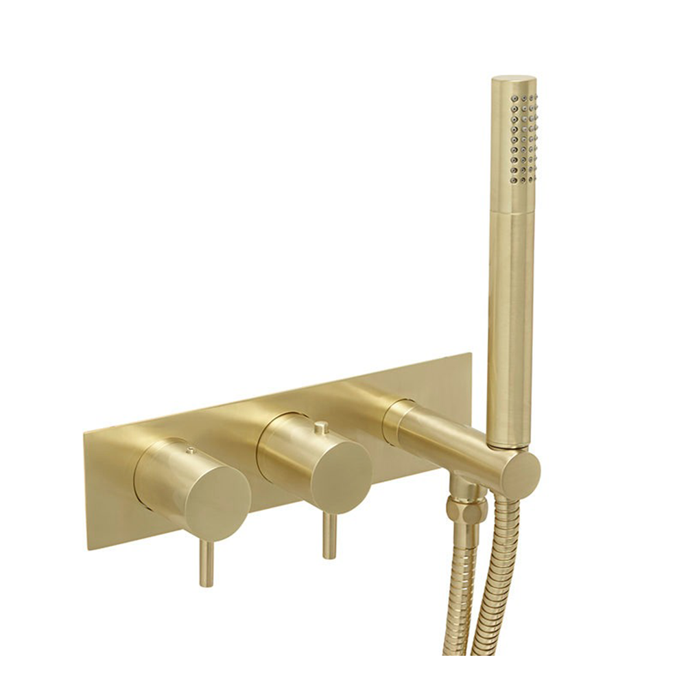 brass concealed shower valve