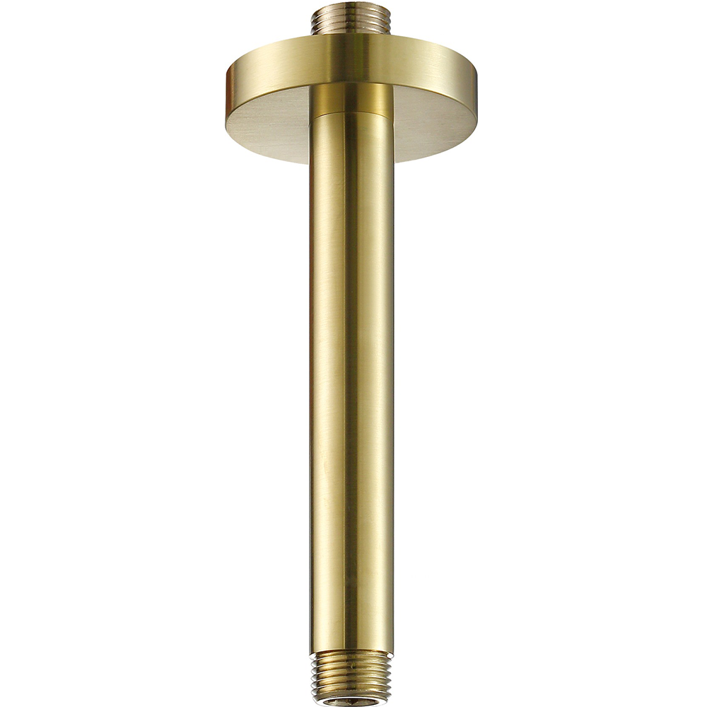 brushed brass support arm