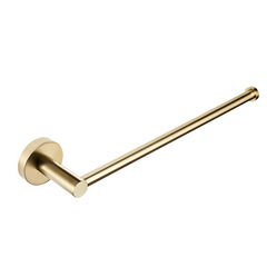 brushed gold towel holder rail 