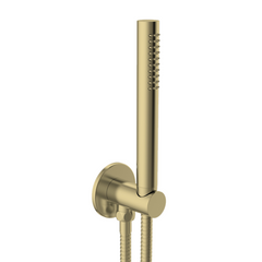brushed brass hand shower