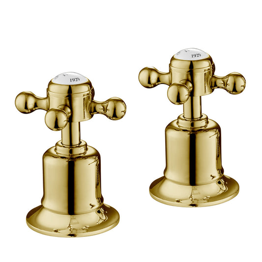 vintage gold cross valve