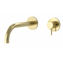 gold basin mixer taps